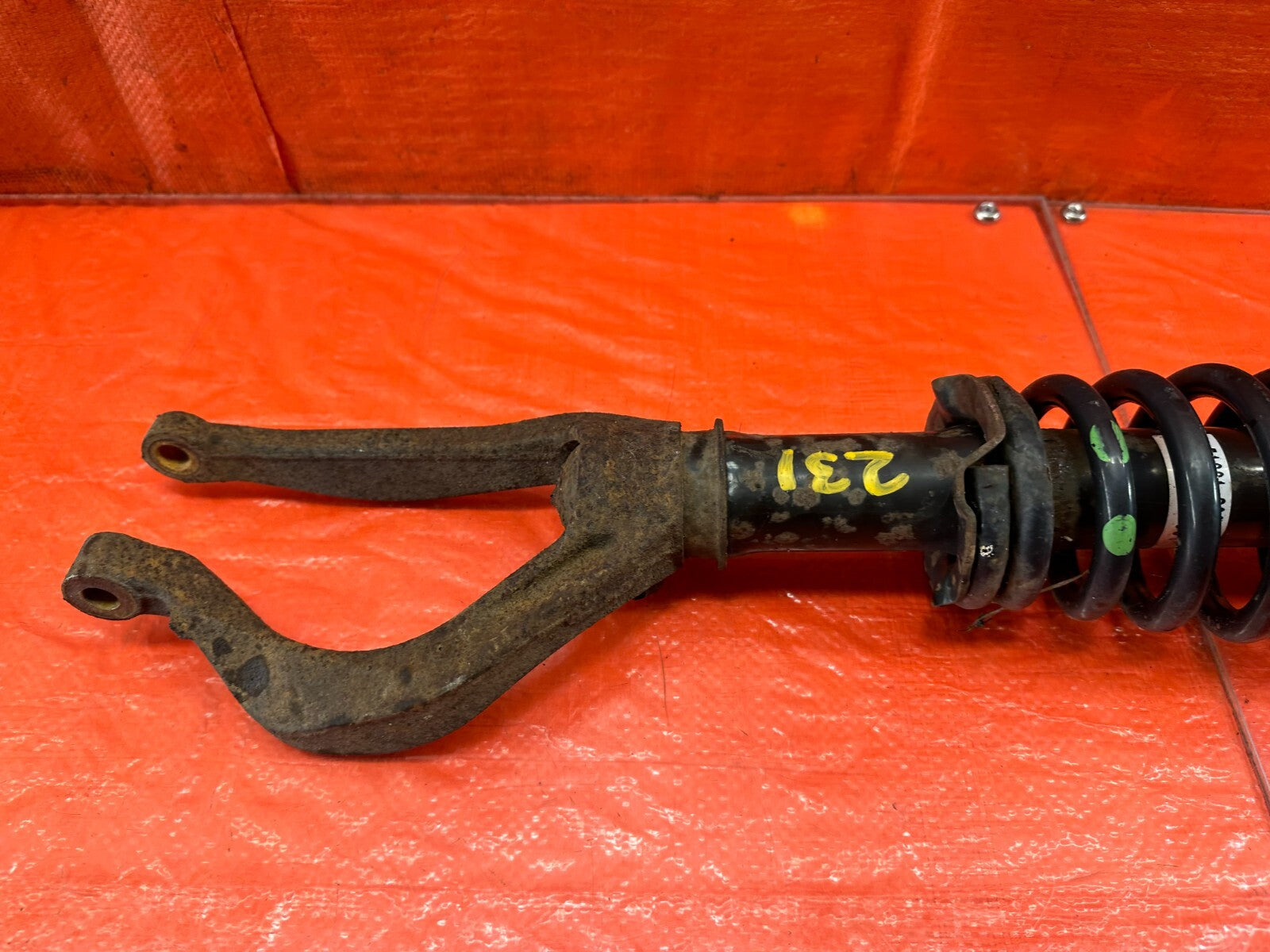 96 00 HONDA CIVIC   RIGHT FRONT   SHOCK AND SPRING SUSPENSION STRUT   OEM #2316