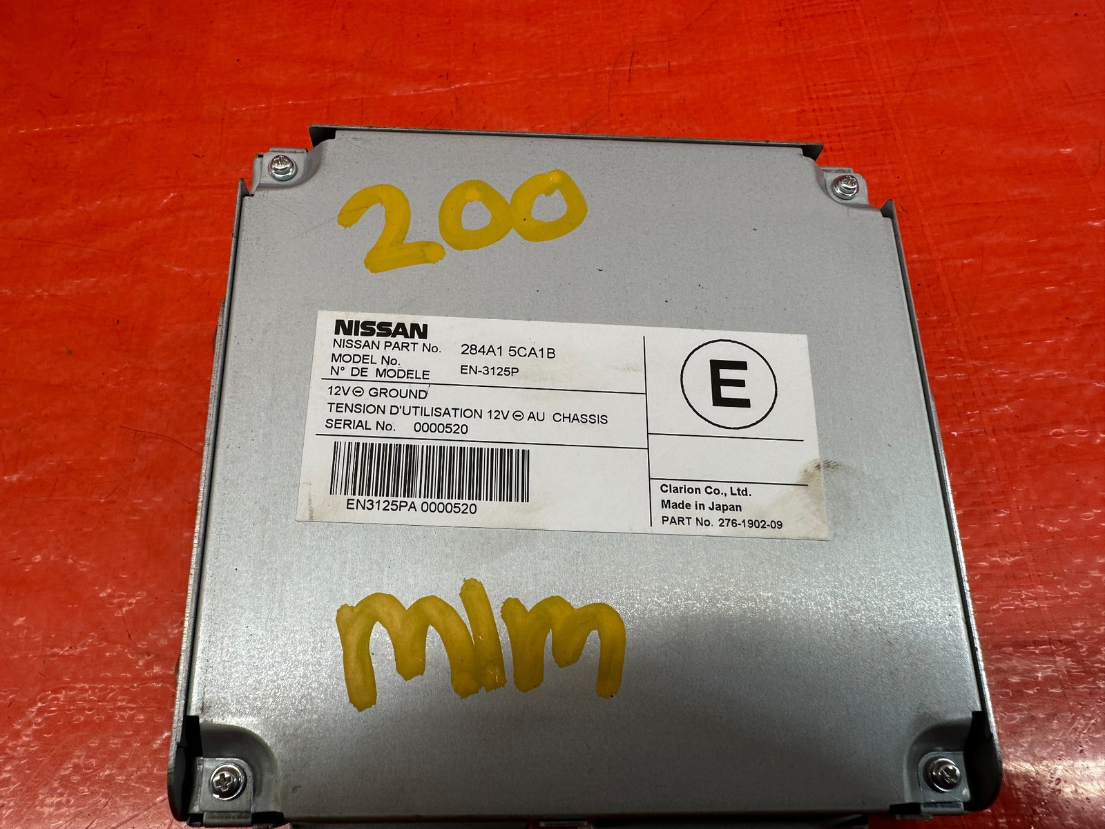 2018 18 INFINITI Q60 RED SPORT   SURROUND VIEW CAMERA CONTROL MODULE   OEM #2004