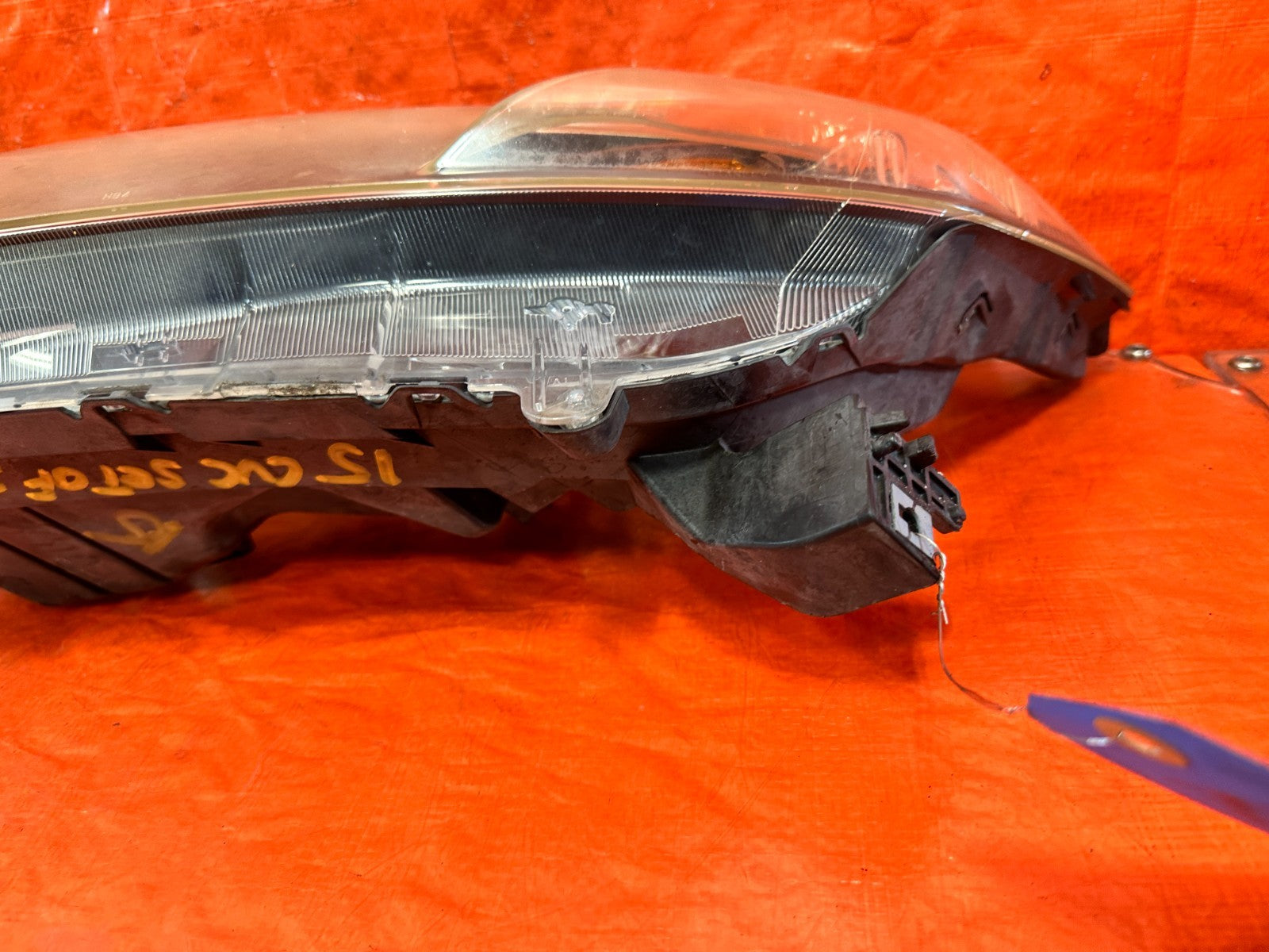 13 15 HONDA CIVIC SEDAN HEADLIGHTS HEADLAMPS   LEFT AND RIGHT HEADLIGHT SET OEM22