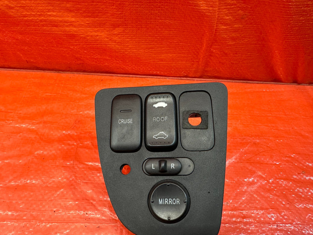 02 06 ACURA RSX   CRUISE CONTROL SUNROOF HEATED MIRROR SWITCH   OEM #1835