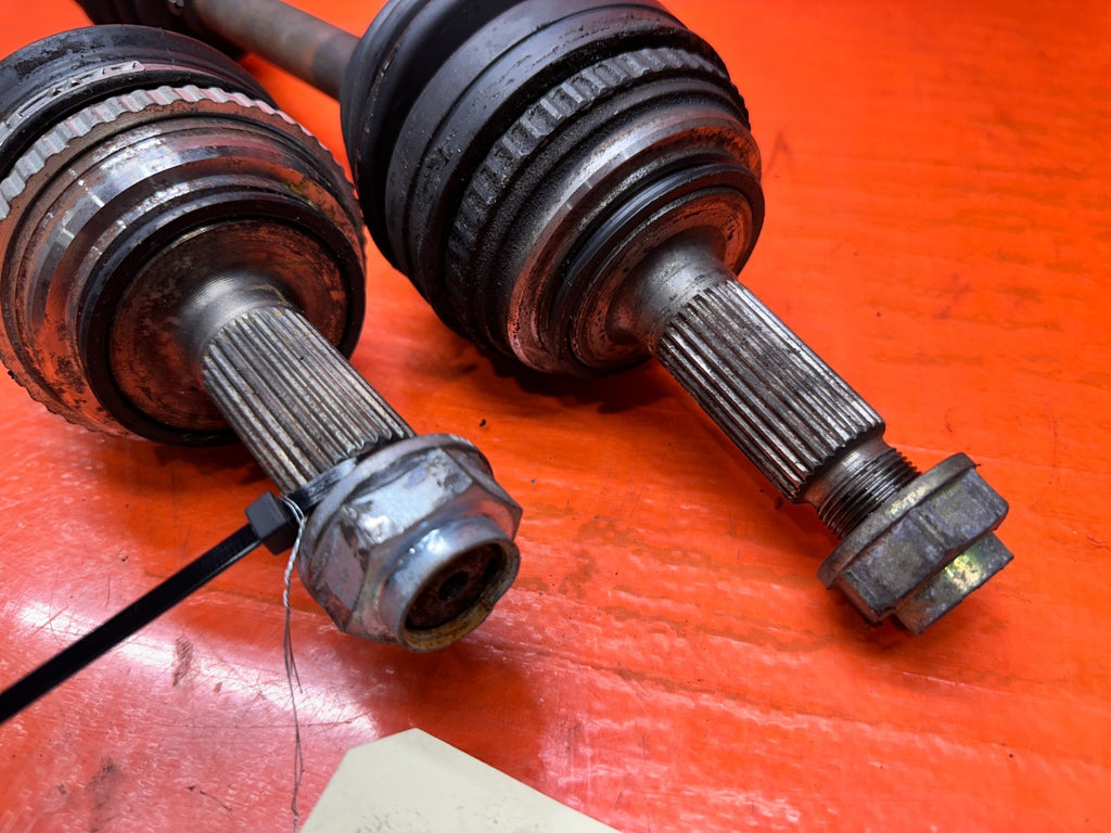 92 96 HONDA PRELUDE H22A LEFT RIGHT CV AXLE SHAFTS OEM #3329