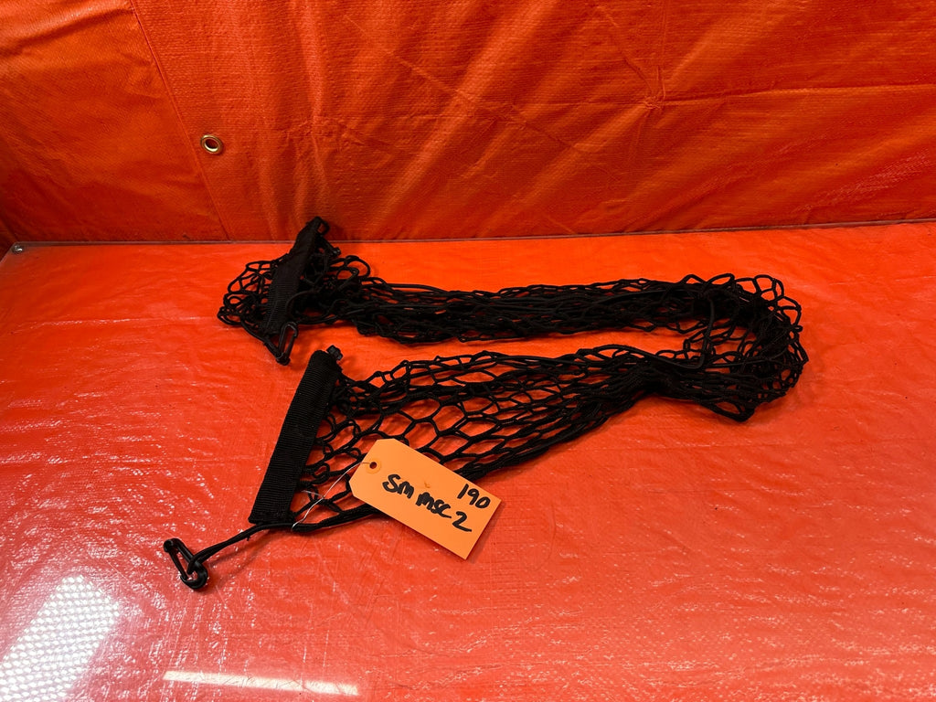 08 15 INFINITI G37 & Q60 COUPE   TRUNK CARGO NET MESH   OEM #1900
