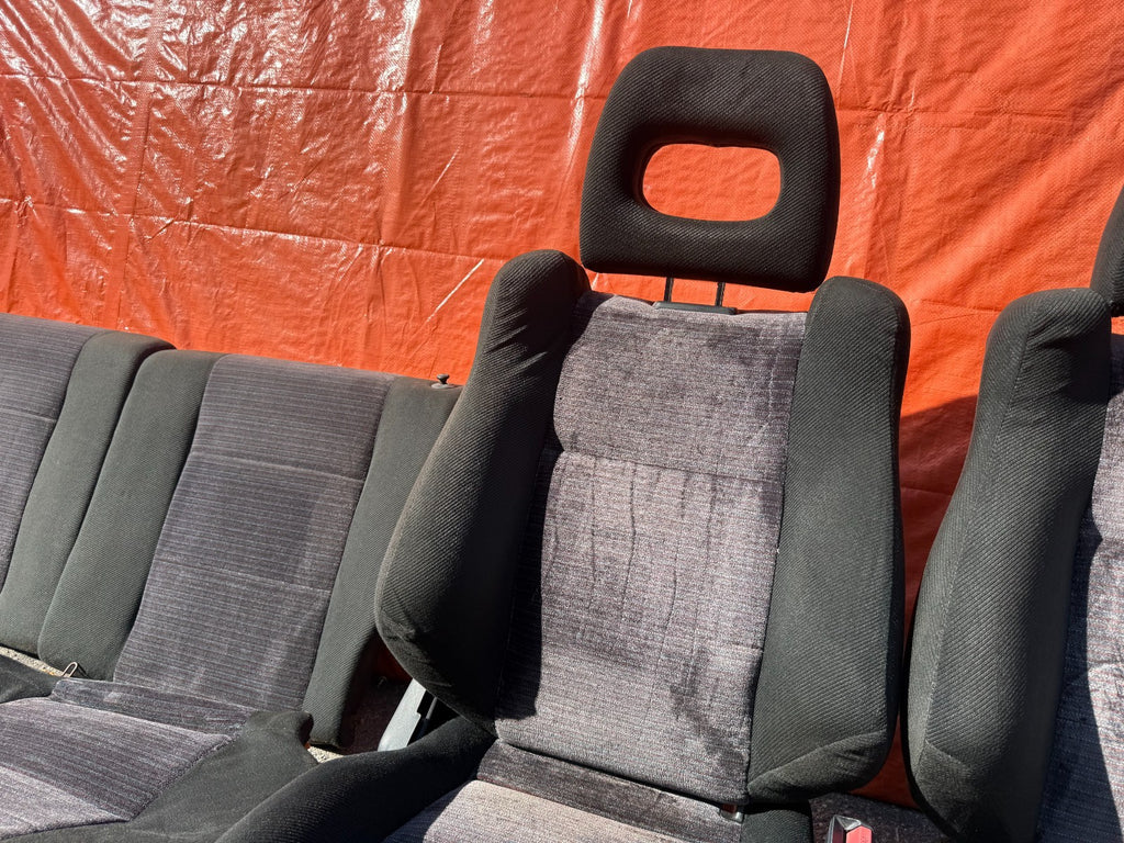 88 91  HONDA CIVIC EF HATCHBACK SI FRONT & REAR SEATS   OEM FACTORY GENUINE 32512