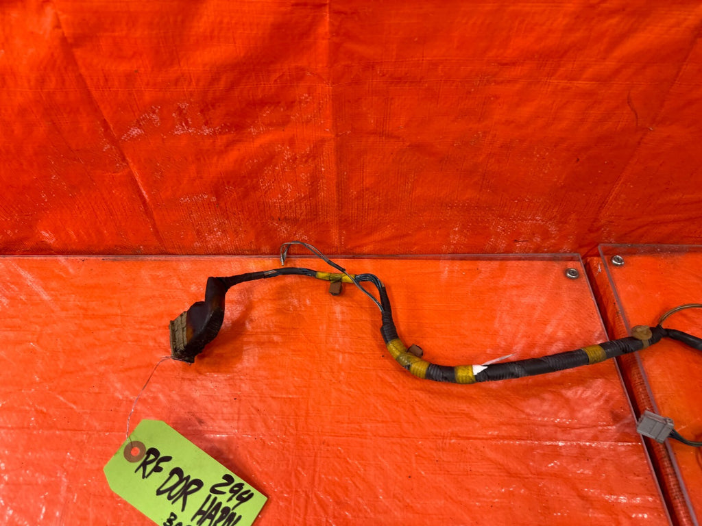 93 94 HONDA DEL SOL SI   RIGHT FRONT DOOR WIRING HARNESS WIRE LOOM OEM 2944