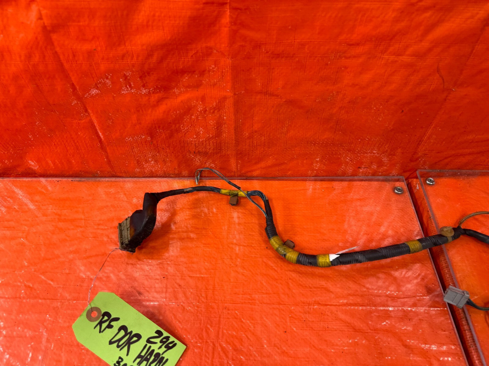 93 94 HONDA DEL SOL SI   RIGHT FRONT DOOR WIRING HARNESS WIRE LOOM OEM 2944