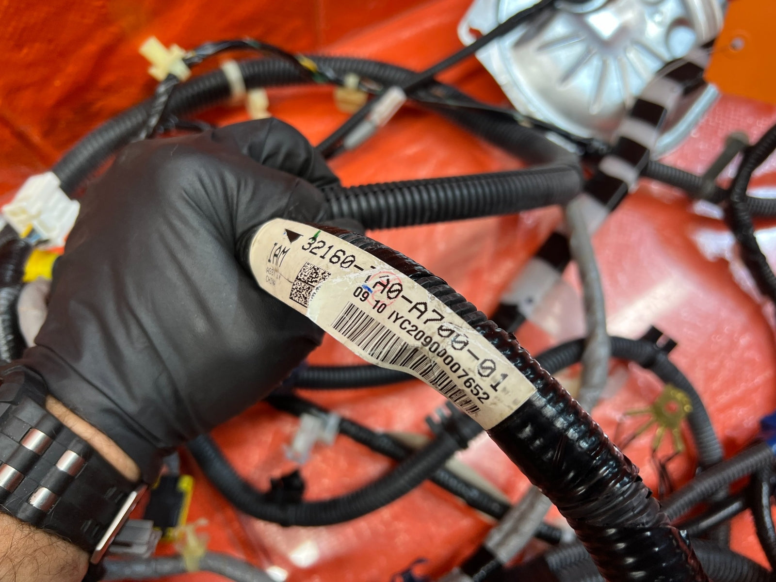 11 12 HONDA ACCORD EX L SEDAN   REAR / TAIL LIGHT LAMP WIRING HARNESS WIRE LOOM11