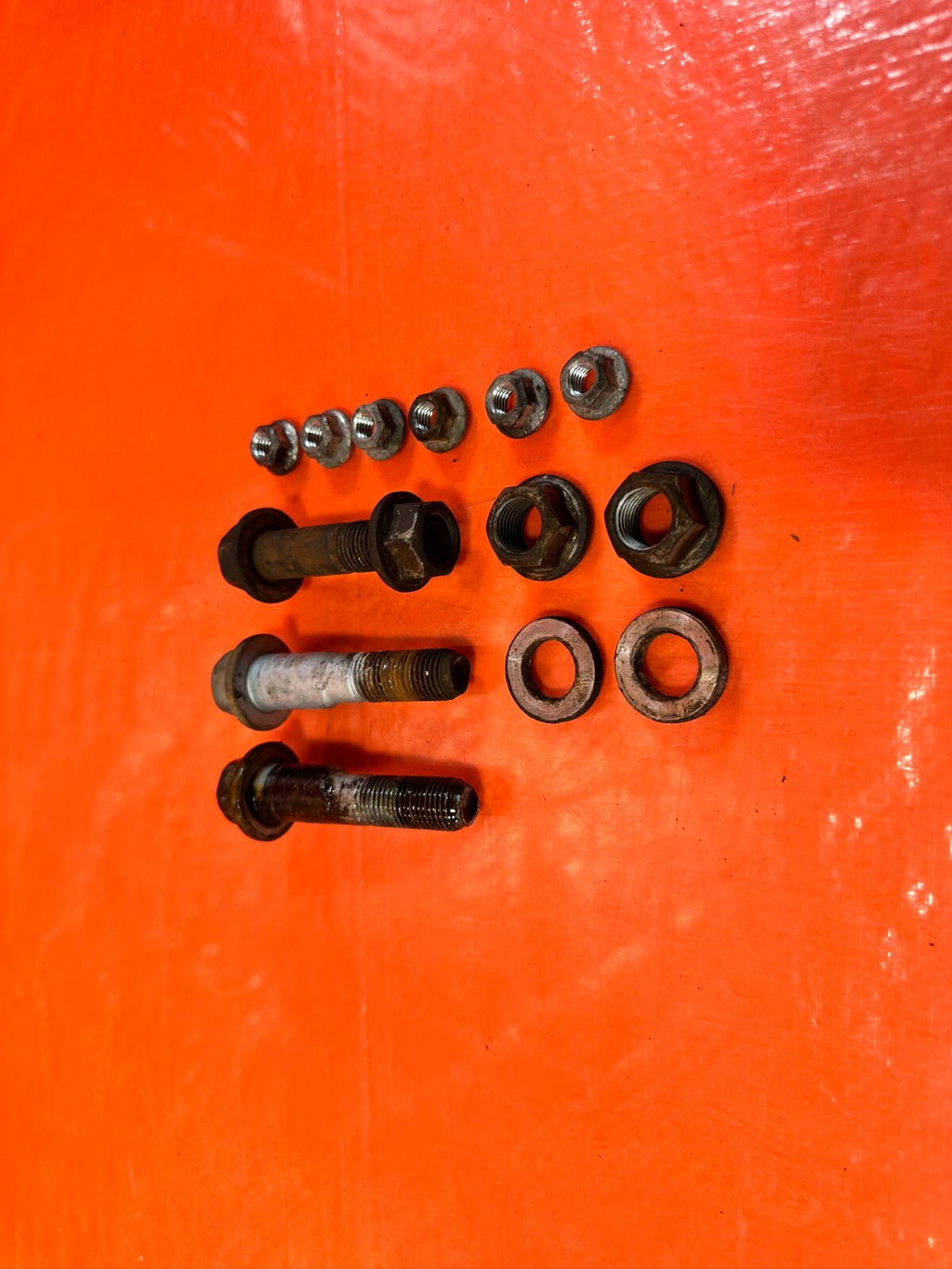 08 15 SUBARU IMPREZA WRX & STI   FRONT SHOCK BOLTS   OEM FACTORY #2835