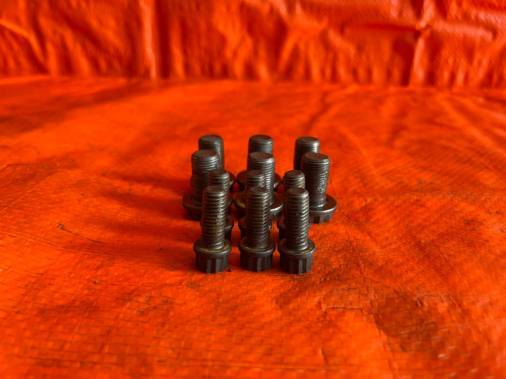 92 00 HONDA CIVIC   D SERIES   CLUTCH PRESSURE PLATE FLYWHEEL BOLT SET BOLTS OEM3