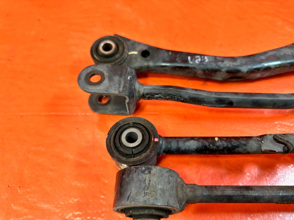 13 16 HYUNDAI GENESIS COUPE   LEFT REAR CONTROL ARMS UPPER LOWER ALL 4 OEM 3028