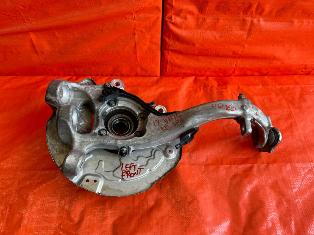 15 20 MERCEDES BENZ C300 W205 4MATIC DRIVER LEFT FRONT SPINDLE KNUCKLE HUB OEM 7