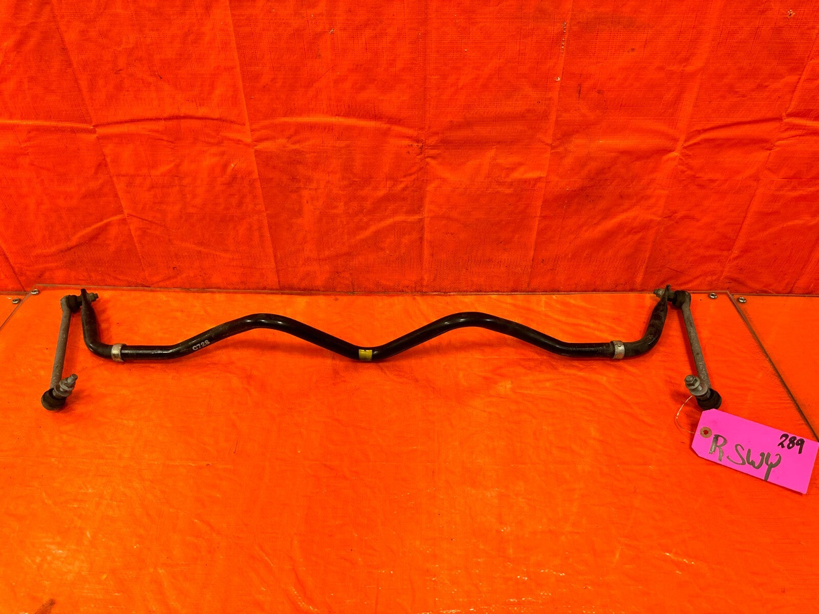 16 20 INFINITI Q50 Q60   3.0L RWD   REAR SWAY ANTI ROLL STABILIZER BAR   OEM 2890