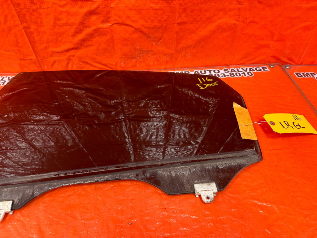 2010 10 INFINITI FX35   DRIVER LEFT REAR DOOR GLASS WINDOW   OEM #1167