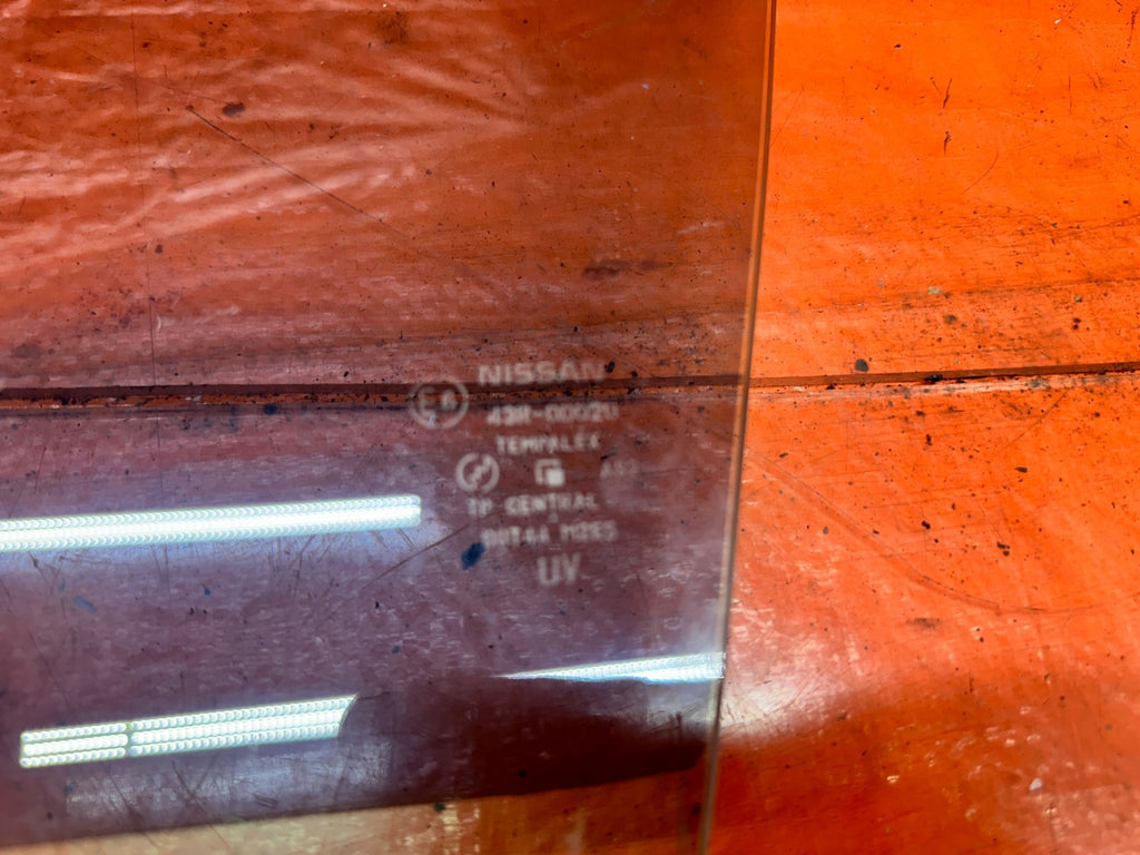 03-08 NISSAN 350Z 2D DRIVER LEFT SIDE DOOR WINDOW GLASS OEM #3466