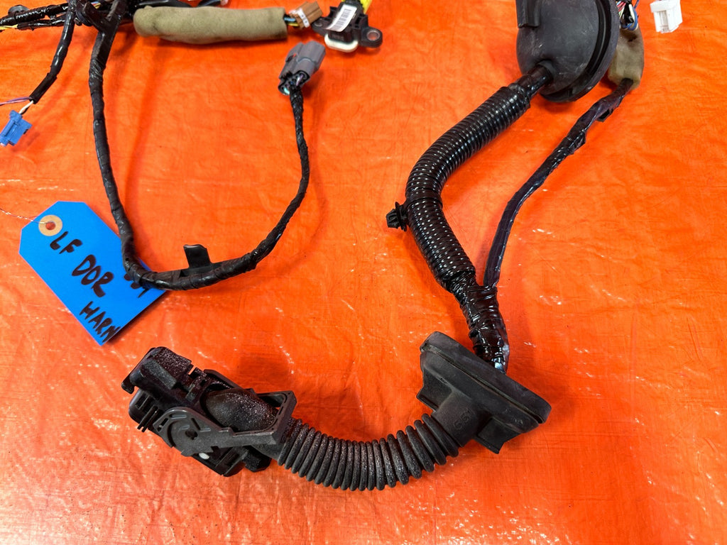 2013 13 INFINITI G37 S CONVERTIBLE   DRIVER LEFT FRONT DOOR WIRE HARNESS OEM 32913