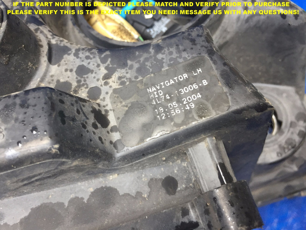 OEM 2003 2004 2005 2006 LINCOLN NAVIGATOR XENON HID DRIVER LEFT HEADLIGHT7