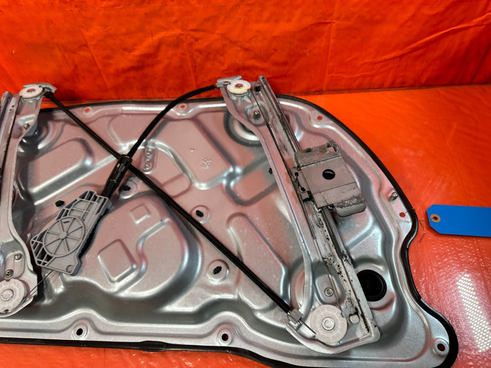 10 16 HYUNDAI GENESIS COUPE   PASSENGER RIGHT WINDOW REGULATOR W/ MOTOR OEM #3189