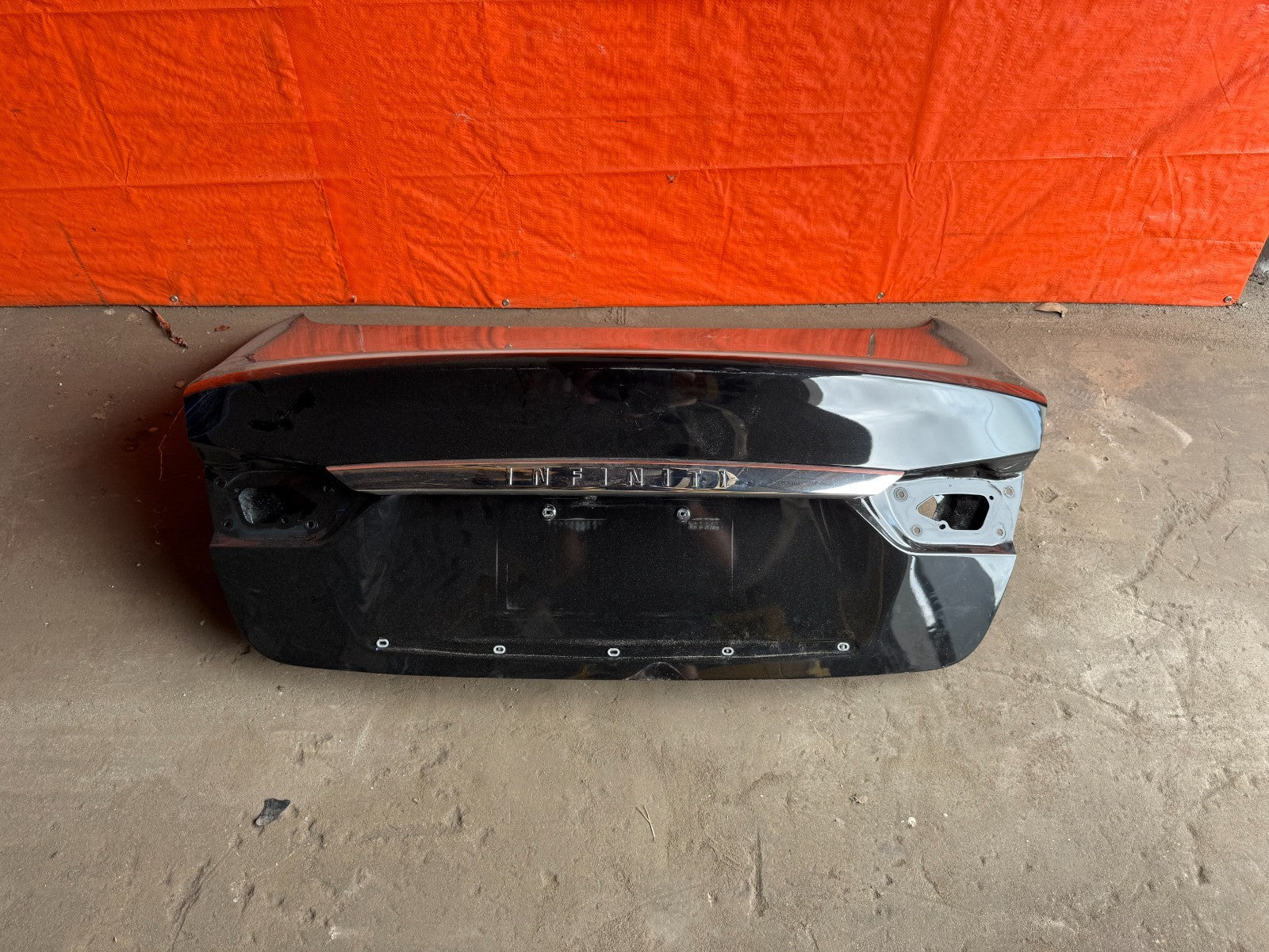14 17 INFINITI Q50   TRUNK LID   OEM FACTORY OE #Q500