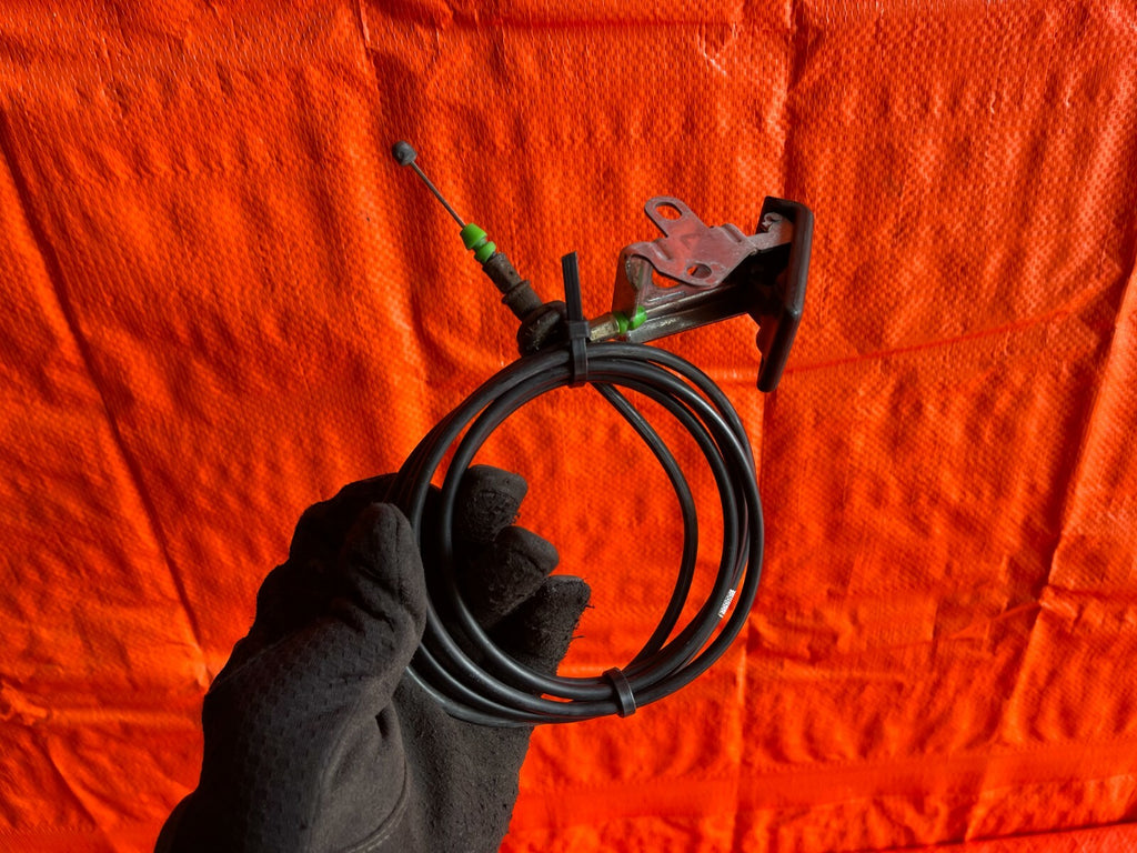 94 01 ACURA INTEGRA   2 & 4 DOOR   HOOD RELEASE CABLE W/ LEVER SWITCH   OEM #623