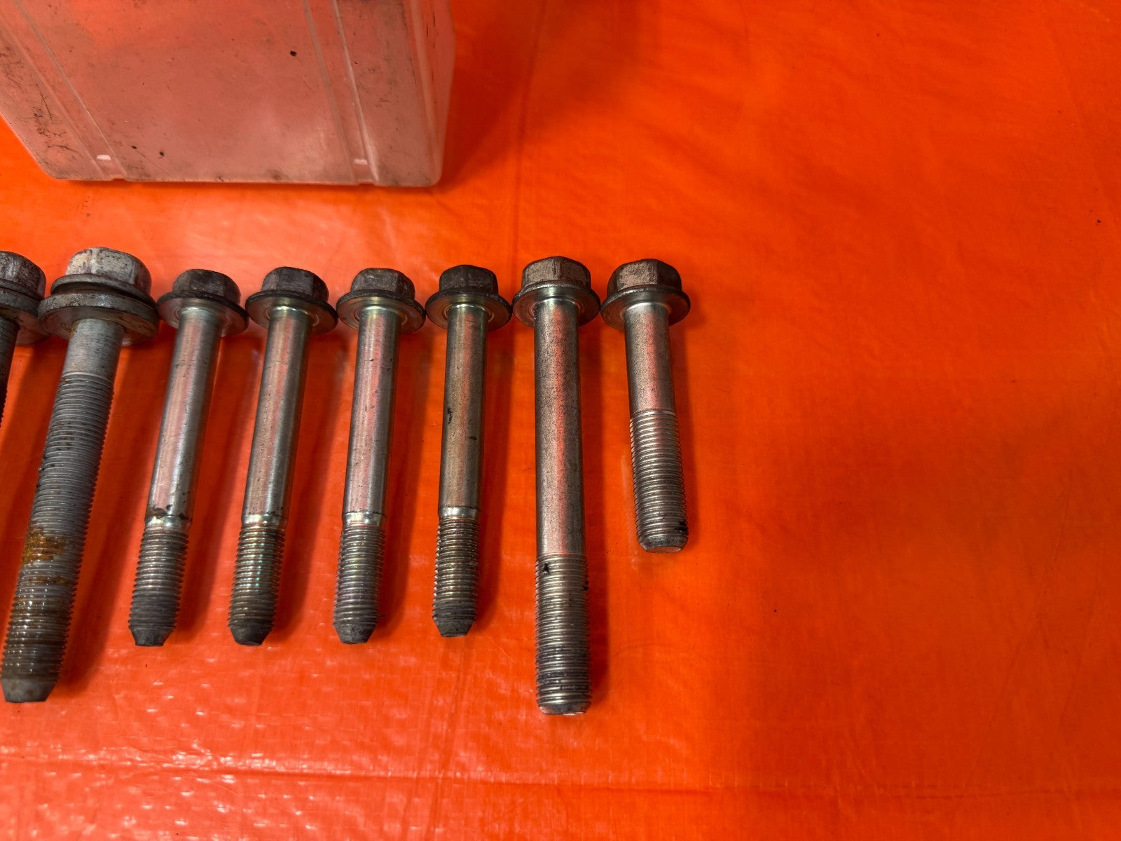 09 14 ACURA TSX   COMPLETE FRONT CONTROL ARM BOLTS HARDWARE   OEM 3213