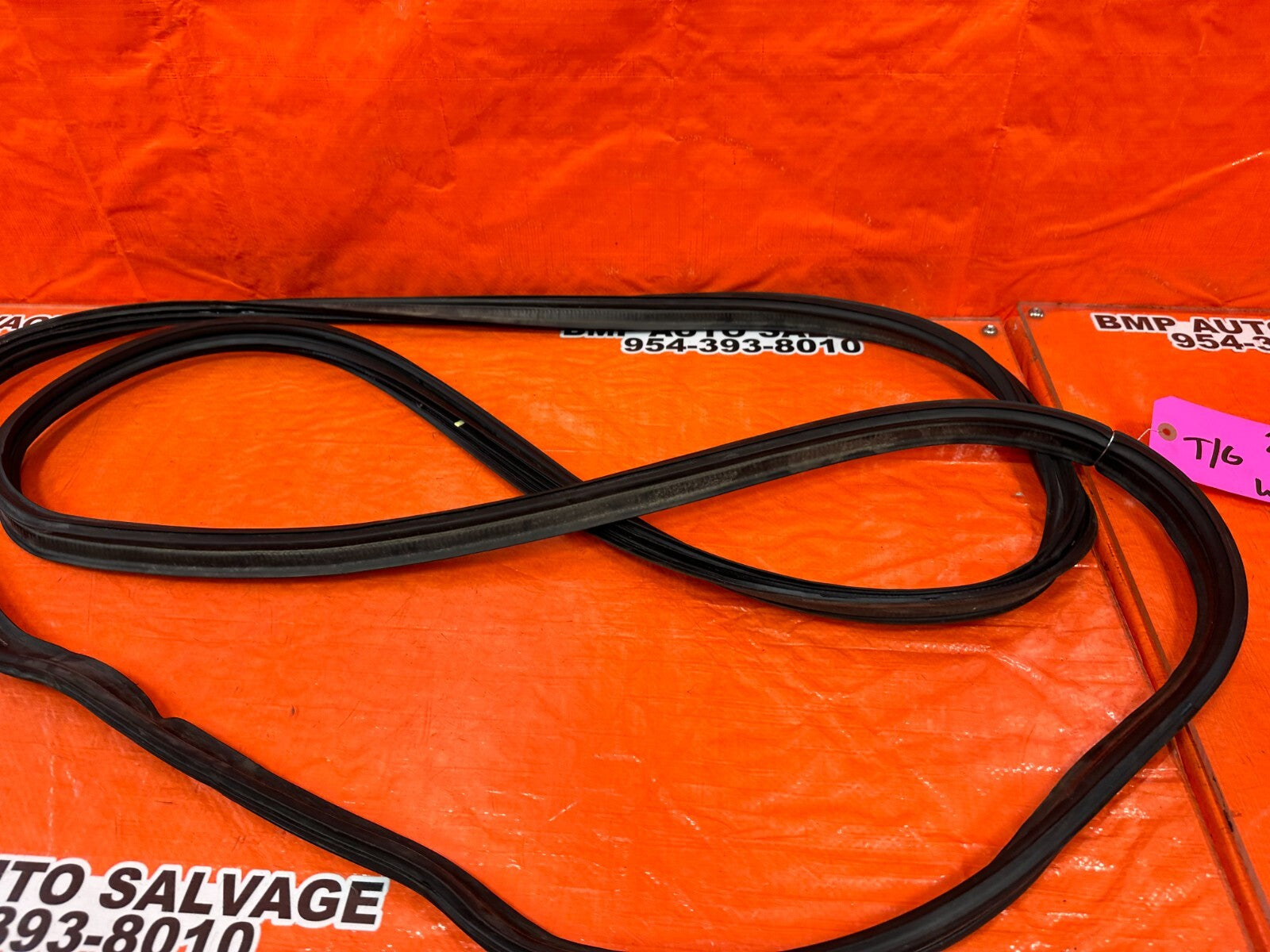 94 01 ACURA INTEGRA 2D REAR TRUNK TAIL GATE WEATHER STRIP TRIM RUBBER GASKET 2467