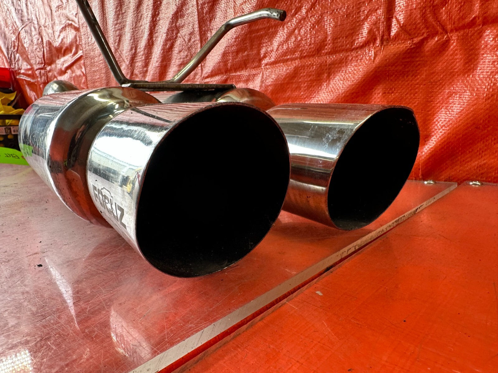 88 91 HONDA CRX   FOSCUSZ BRAND   EXHAUST MUFFLER TAIL PIPE PAN   #2433