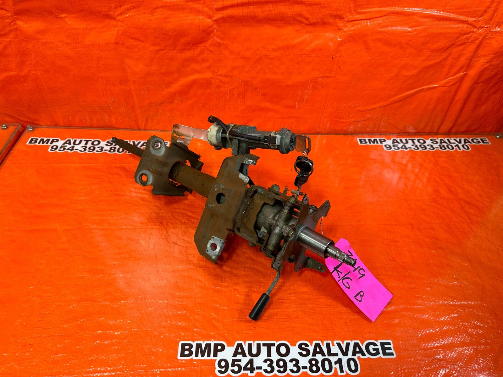 95 97 TOYOTA TACOMA   MANUAL MODEL ONLY   KEY AND IGNITION SWITCH   OEM #2499