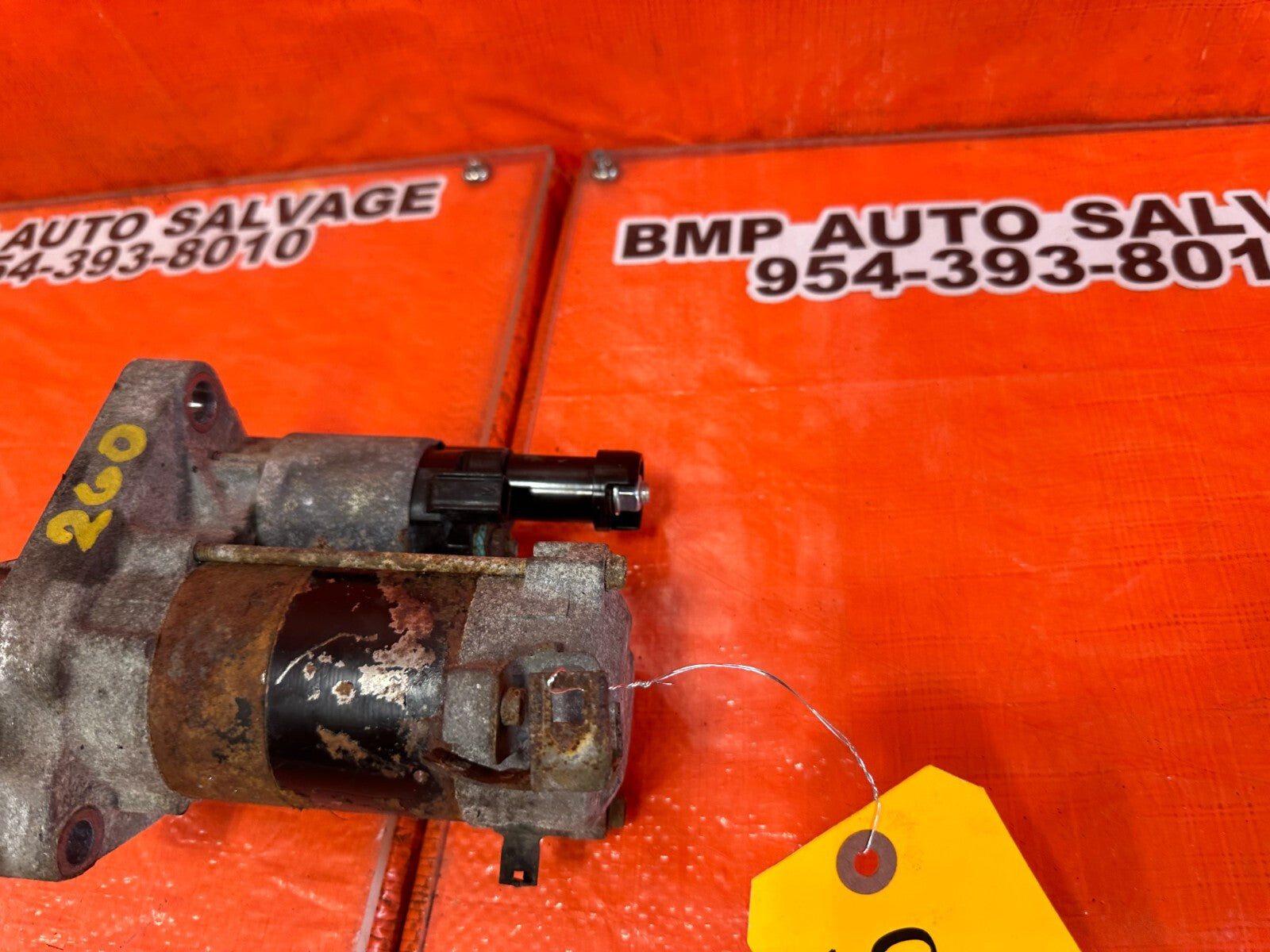 06 11 HONDA CIVIC 1.8L   R18A1 MANUAL TRANSMISSION ENGINE MOTOR STARTER OEM #2605