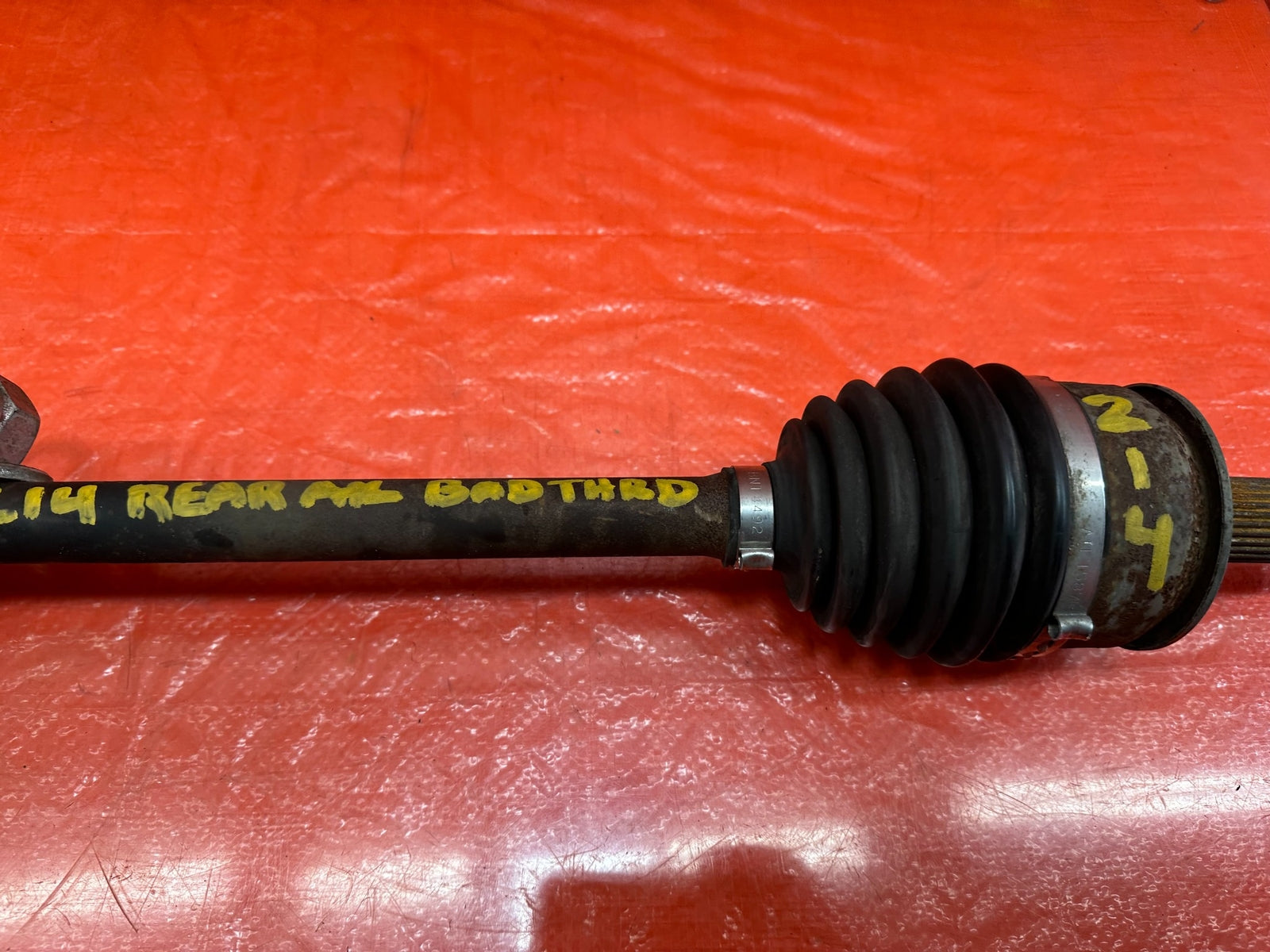 08 15 LANCER EVOLUTION X EVO 10   PASSENGER RIGHT REAR AXLE   OEM FACTORY OE 2149