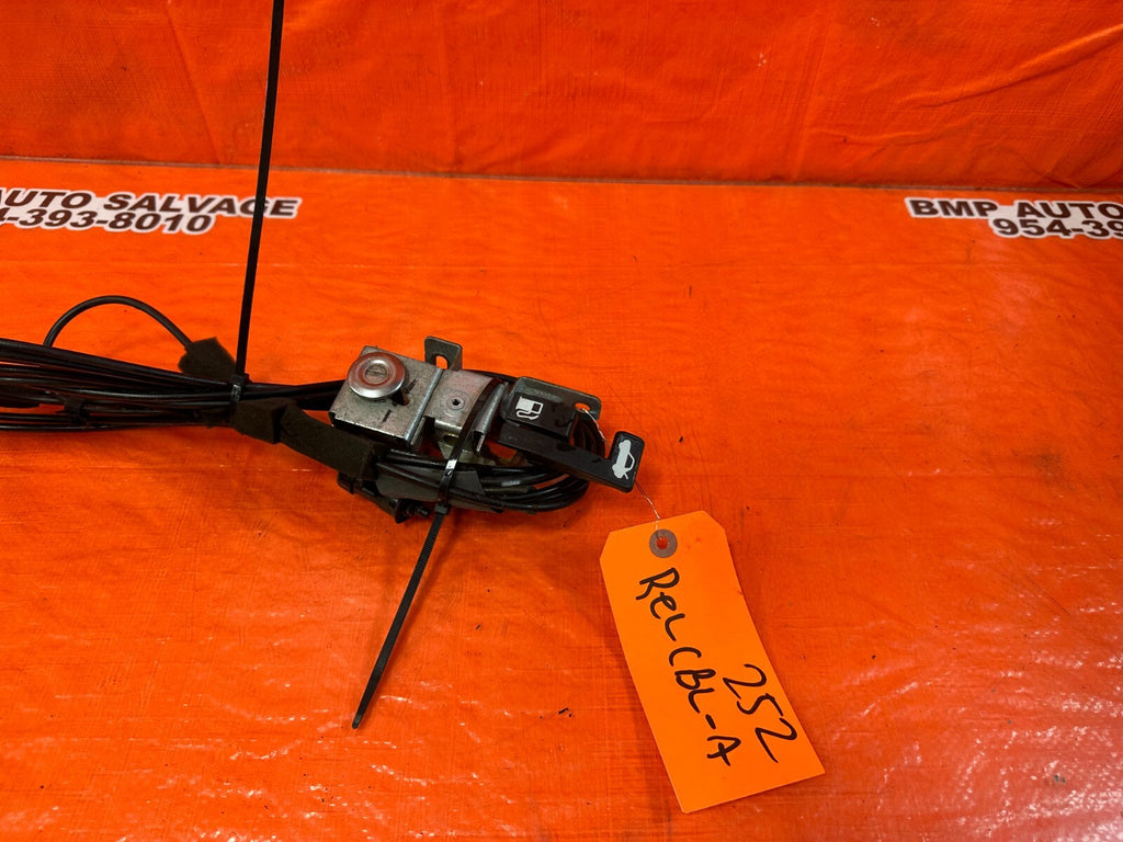 97 01 HONDA PRELUDE   TRUNK & GASOLINE GAS FUEL RELEASE CABLE WIRE   OEM #2524