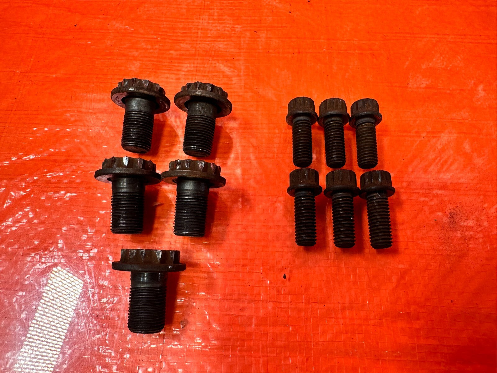 02 06 ACURA RSX   K20A2 K20A1 K20Z3 CLUTCH FLYWHEEL BOLTS   OEM FACTORY #2704