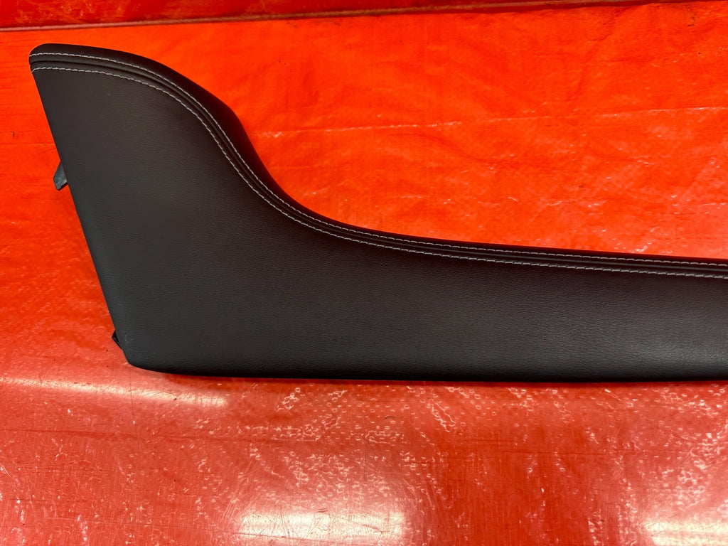14 17 INFINITI Q50   SHIFTER CONSOLE TRIM LEFT LOWER COVER KNEE PAD   OEM #1856