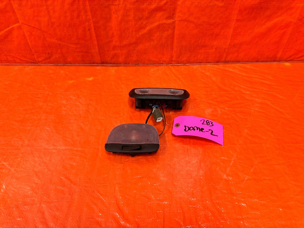 2013 13 SUBARU WRX STI WAGON FRONT REAR  DOME MAP READING LIGHT LAMP   BLACK OEM0