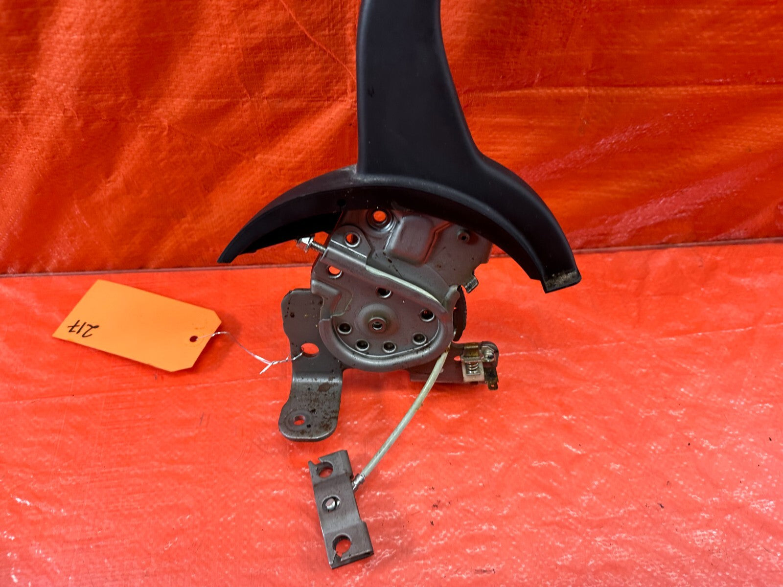 08 15 LANCER EVOLUTION X EVO 10   ALUMINUM MODEL EMERGENCY PARLING BRAKE OEM 2175