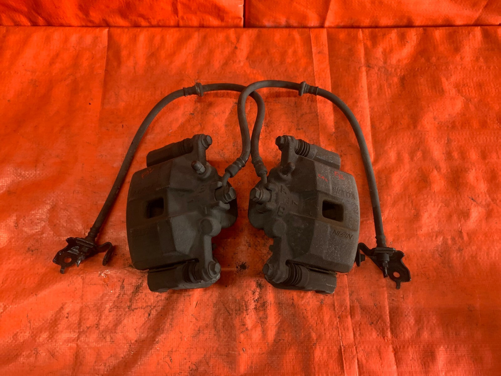 06 11 HONDA CIVIC SI   FRONT BRAKE CALIPER CALIPERS    LEFT AND RIGHT   OEM OE0