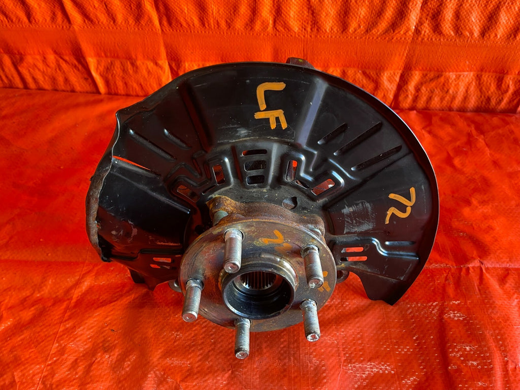 18 21 SUBARU CROSSTREK   AWD   DRIVER LEFT FRONT SPINDLE KNUCKLE HUB   OEM #726