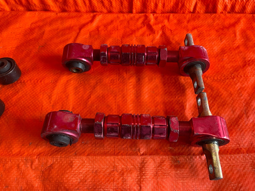 94 01 ACURA INTEGRA   ALUMINUM REAR LOWER CONTROL ARM SET W/ ADJUSTABLE ARMS 5