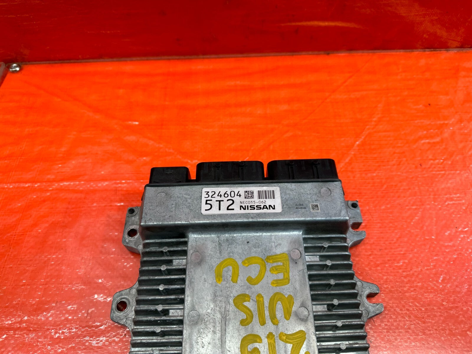 2016 16 INFINITI Q50 RED SPORT 400   ENGINE COMPUTER ECU CONTROL MODULE ECM #2155