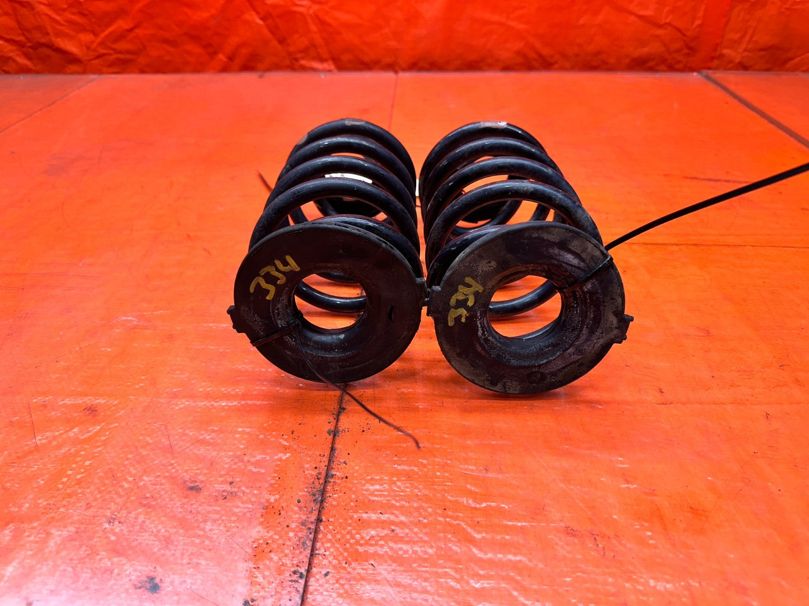 13 15 HONDA CIVIC SI 4D 2.4L REAR SUSPENSION COIL SPRINGS LEFT RIGHT SET OEM 3344