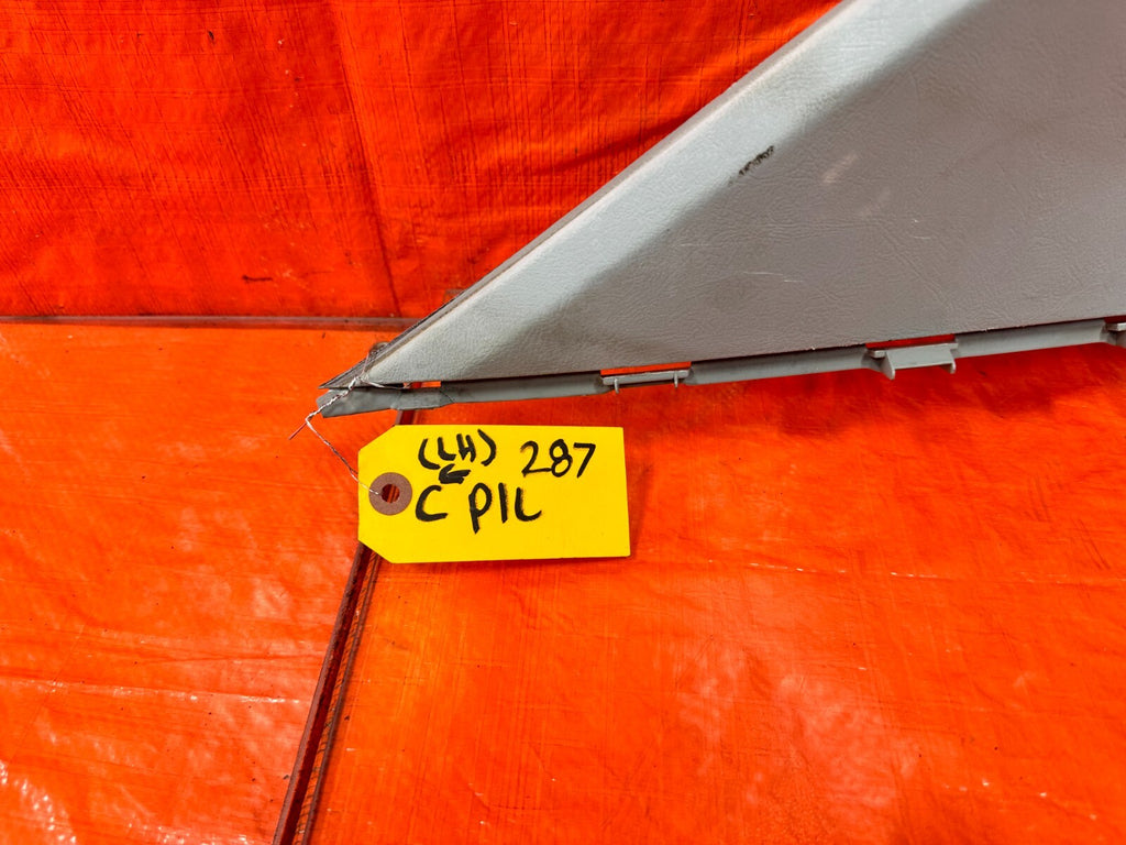 96 00 HONDA CIVIC   HATCHBACK   DRIVER LEFT C PILLAR QUARTER GLASS TRIM OEM 2874