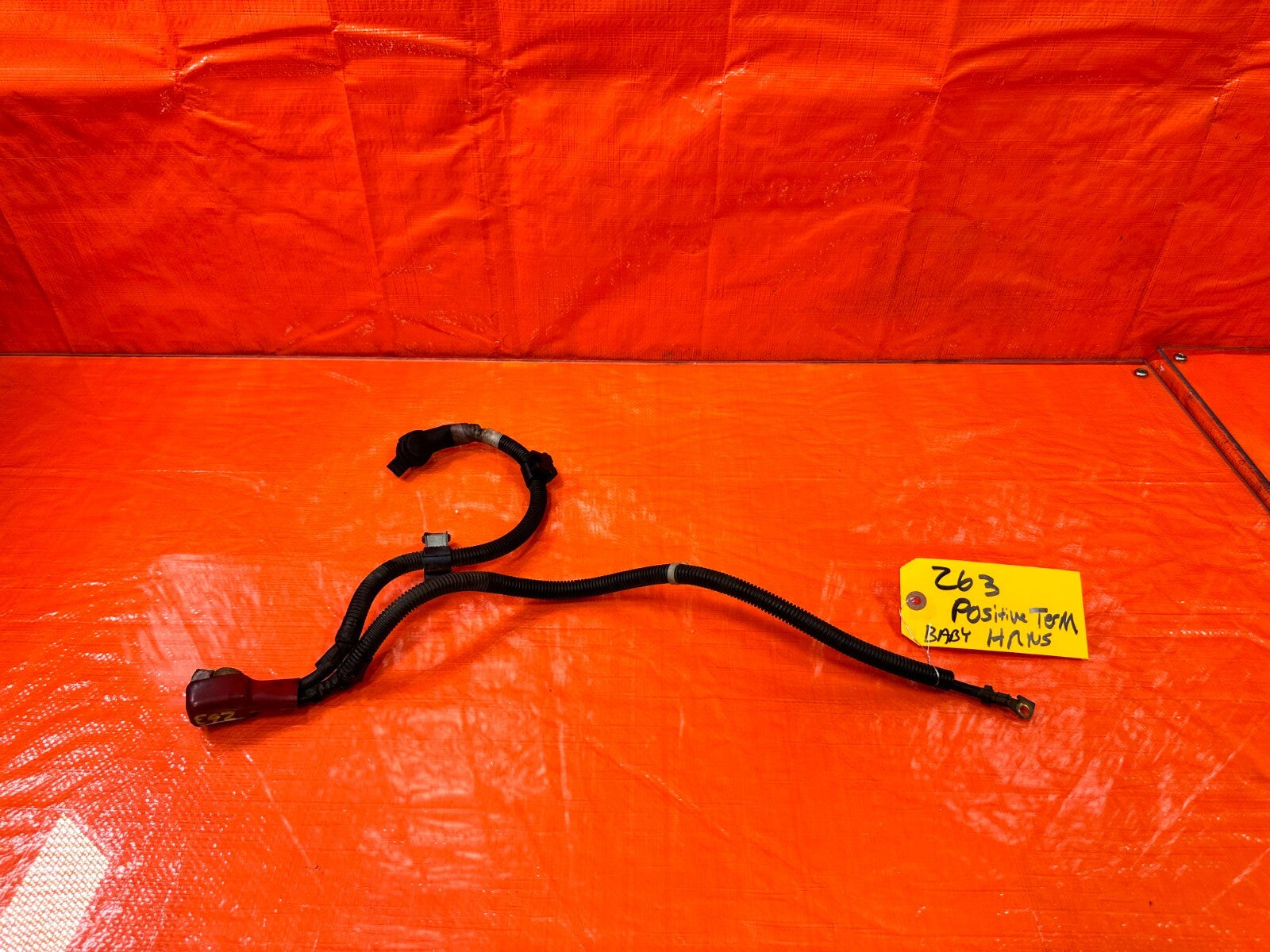 97 01 HONDA PRELUDE BASE MANUAL POSITIVE TERMINAL CHARGE STARTER HARNESS   #2630