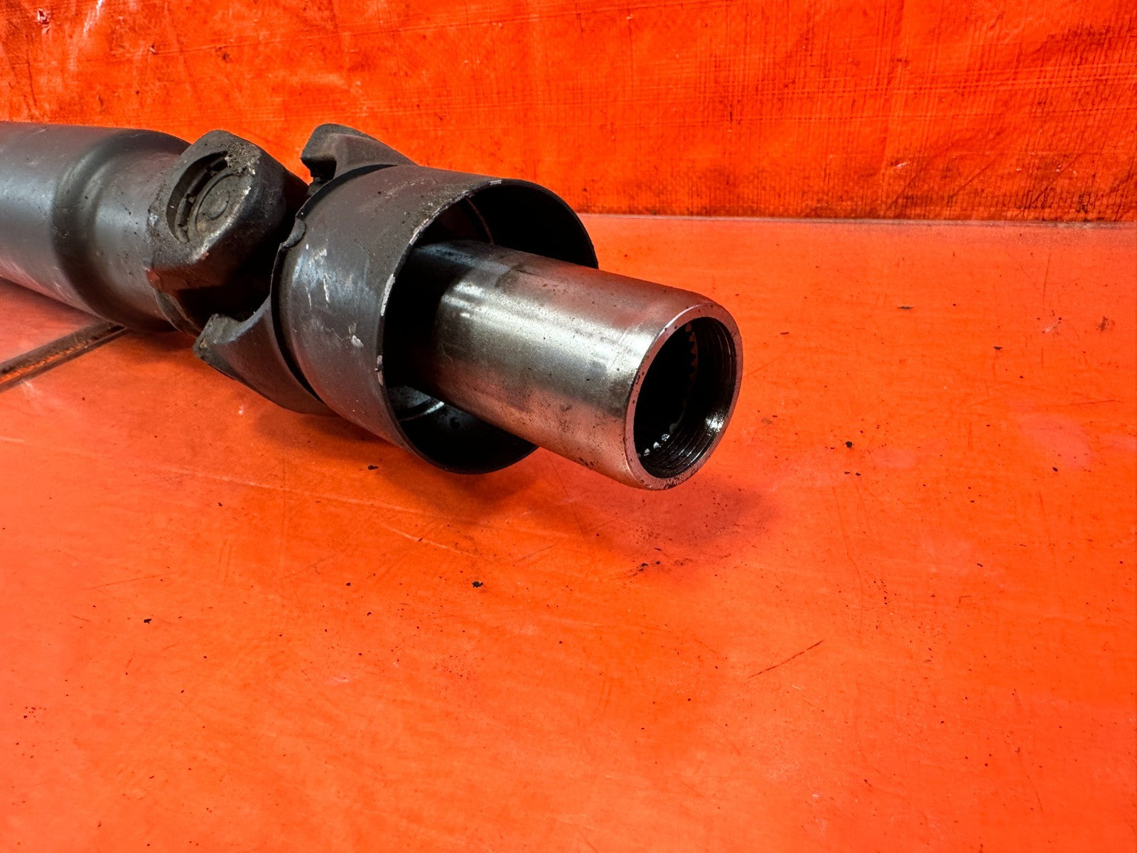 09 15 INFINITI G37 Q60 CONVERTIBLE A/T AUTO REAR PROPELLER DRIVESHAFT OEM #3297
