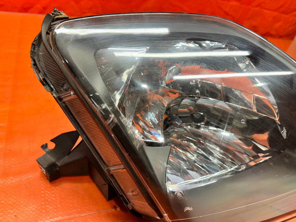 97 01 HONDA PRELUDE 2.2L BLACK HOUSING AFTERMARKET LEFT RIGHT HEADLIGHTS #33614
