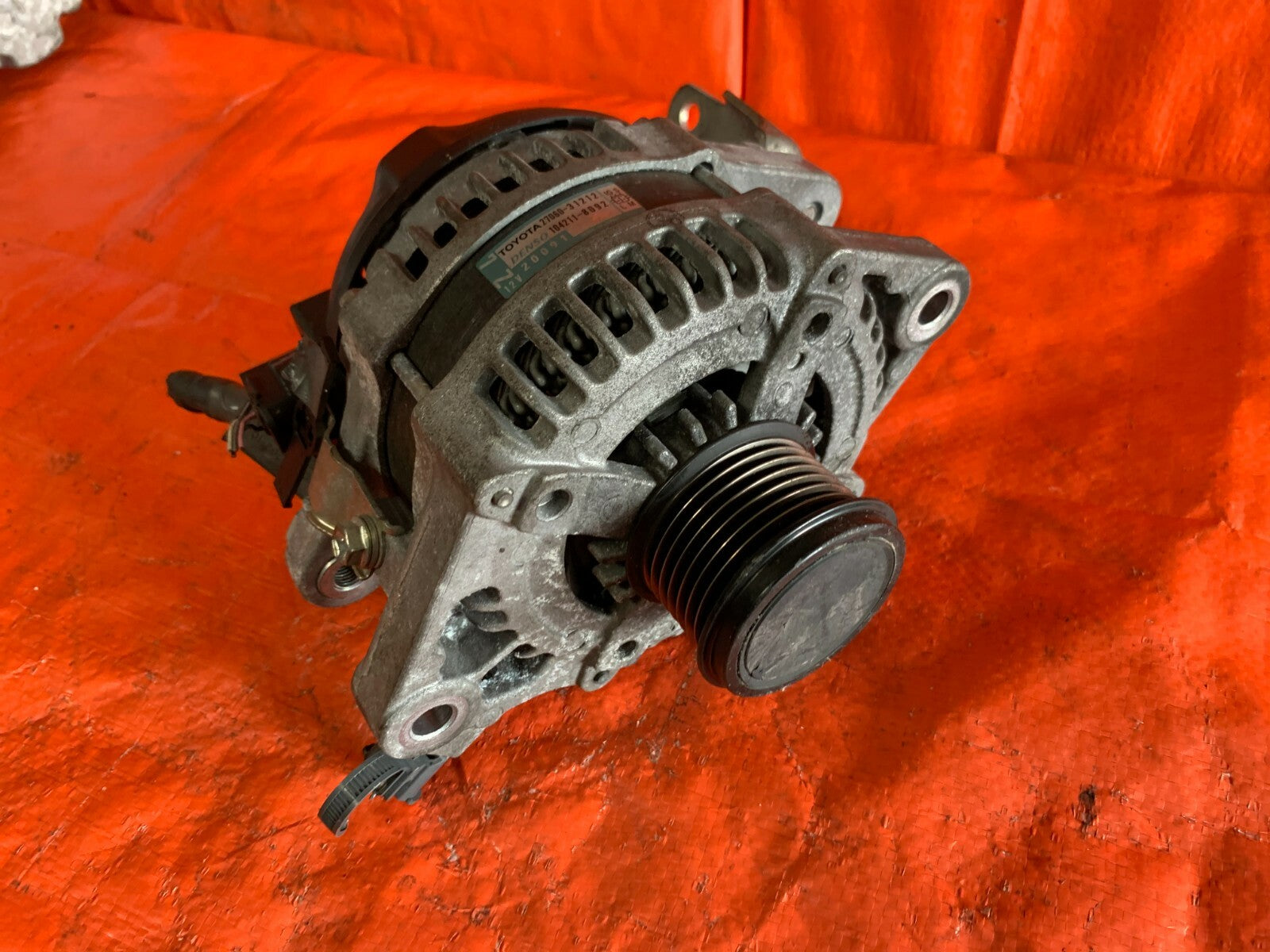 OEM 2016 16 TOYOTA COROLLA LE   ALTERNATOR   OEM OE FACTORY   LE MODEL ONLY2