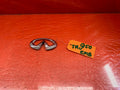 14 20 INFINITI Q50   TRUNK BADGE EMBLEM INSIGNIA ORNAMENT   OEM FACTORY OE0