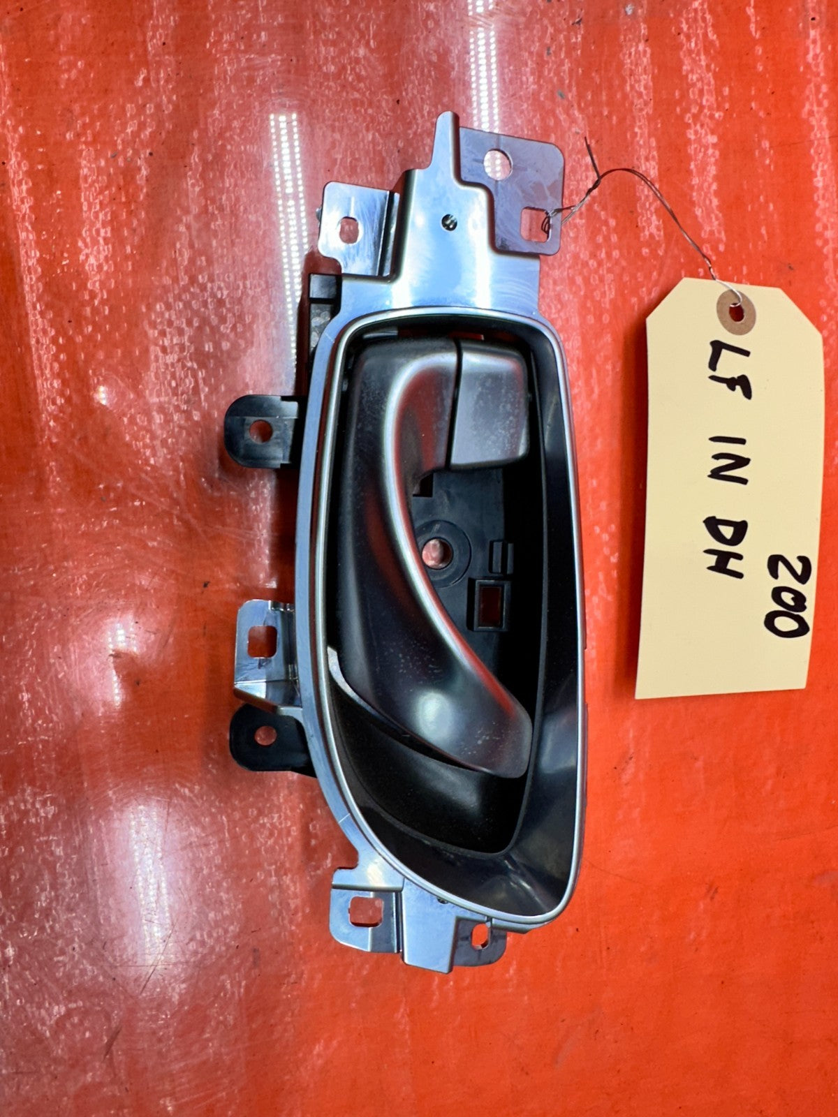 16 23 INFINITI Q60 LEFT DRIVER SIDE INTERIOR DOOR HANDLE OEM FACTORY4