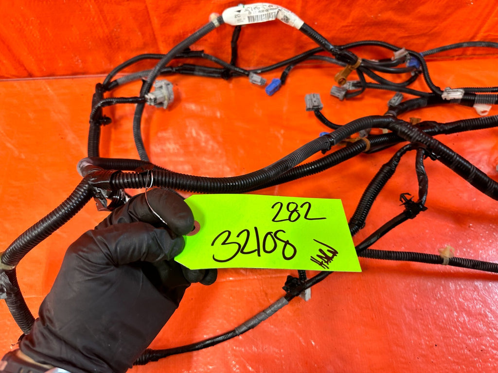 2008 08 HONDA CIVIC SEDAN REAR  TAIL LIGHT LAMP WIRING HARNESS WIRE LOOM OEM 2828