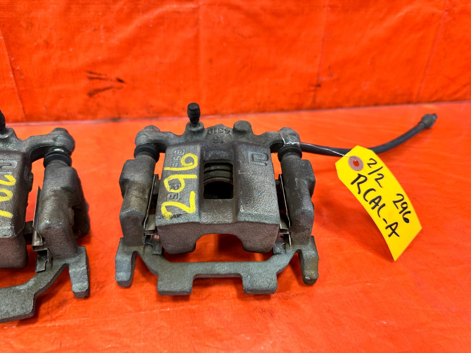 2020 20 INFINITI Q50   LEFT AND RIGHT REAR BRAKE CALIPERS   OEM FACTORY #2963