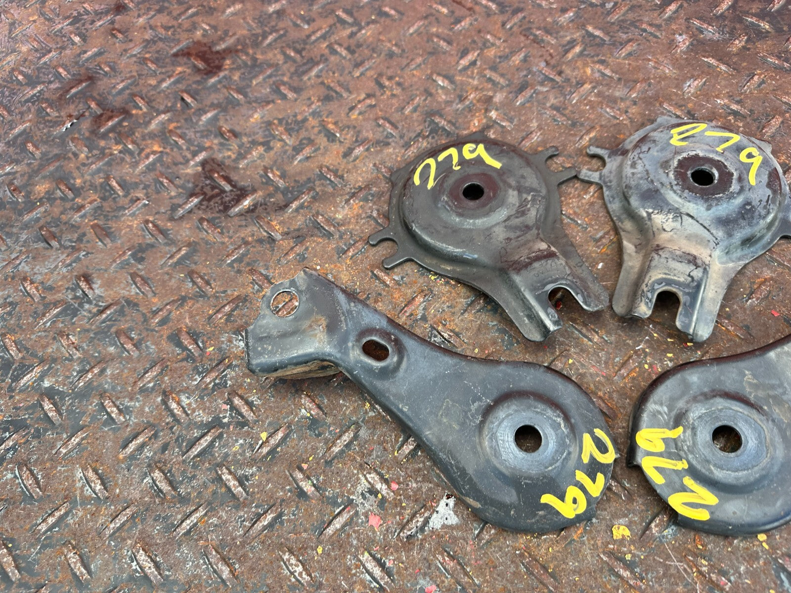 09 14 ACURA TSX   FRONT SUB FRAME SUBFRAME MOUNTING BRACKETS BRACES   OEM #2795