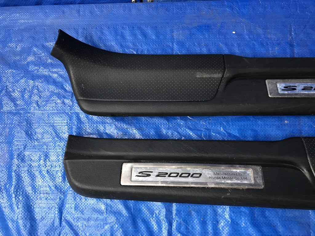 OEM 2000 2001 2002 2003 HONDA S2000 DRIVER LEFT PASSENGER RIGHTB DOOR SILL SET4