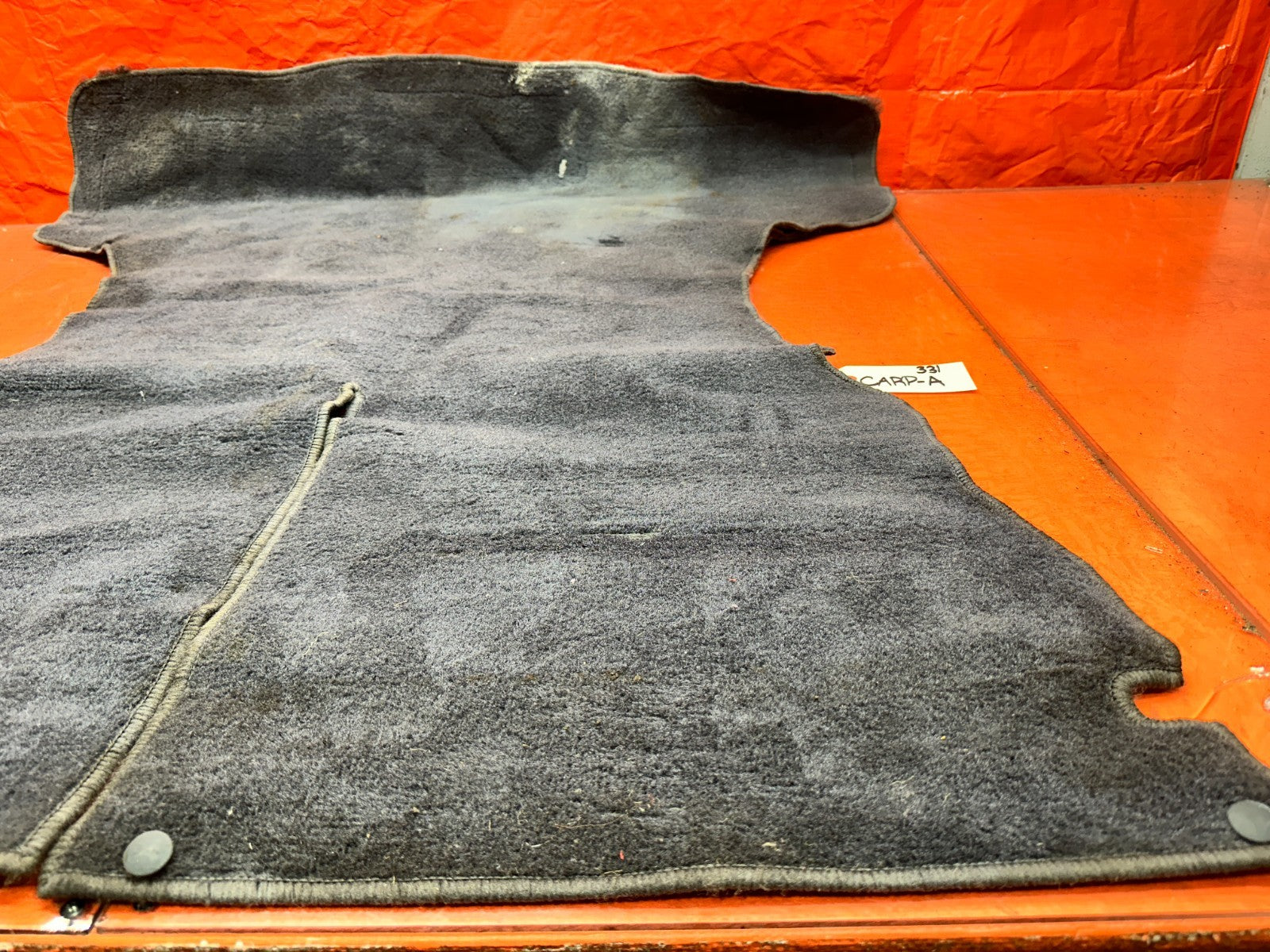 94 01 ACURA INTEGRA 2D REAR TRUNK FLOOR MAT CARPET OEM #3329